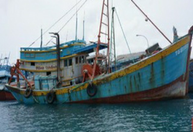 Dua Kapal Ikan Vietnam Ditangkap TNI AL Di Laut Natuna Utara