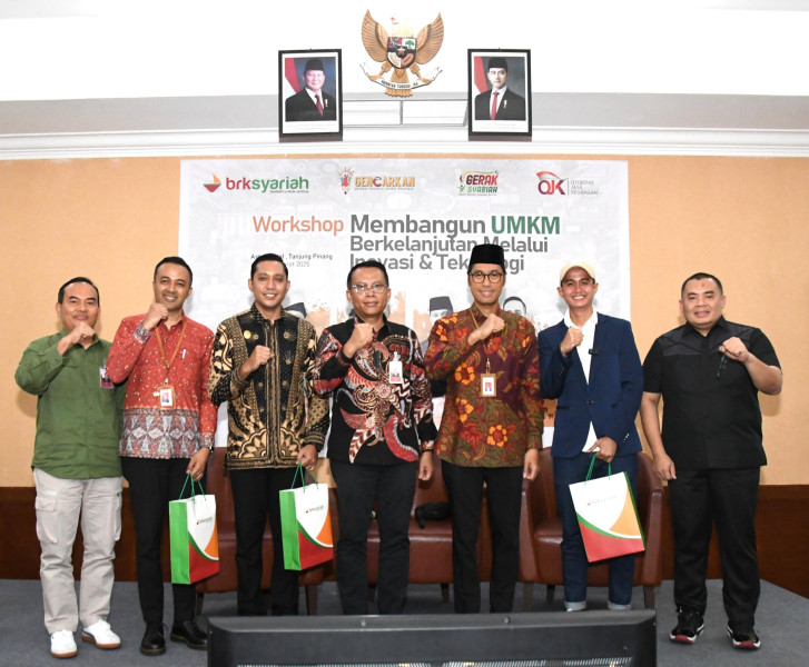 BRK Syariah Dorong UMKM Kepri Go Digital, Gelar Workshop Inovasi dan Teknologi