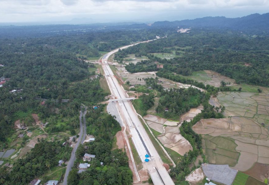 Jalan Tol Trans Sumatera Di Riau Dan Sumbar Ditargetkan Terhubung 2024